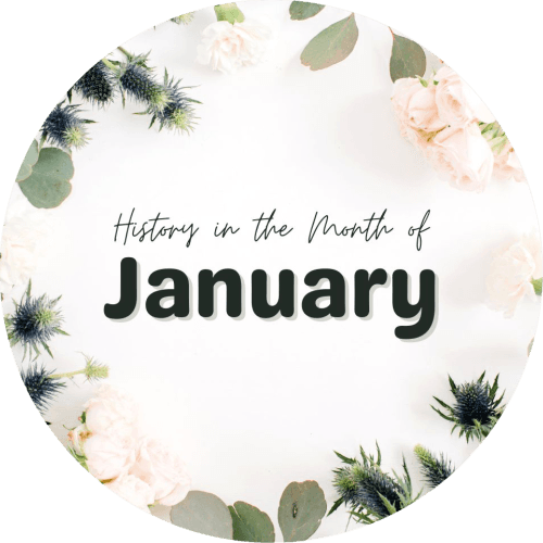 More History in the Month of January logo