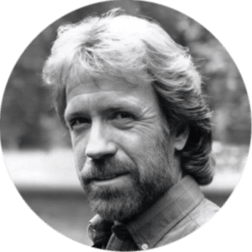 Chuck Norris Tribute logo