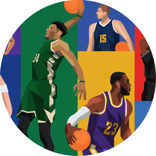 Modern NBA Superstars logo