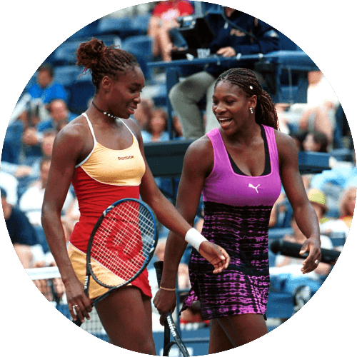 Legends of Sports: Serena & Venus Williams logo