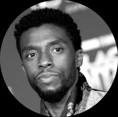 Chadwick Boseman Tribute logo