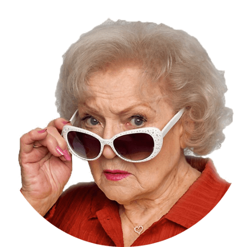 Betty White Tribute logo