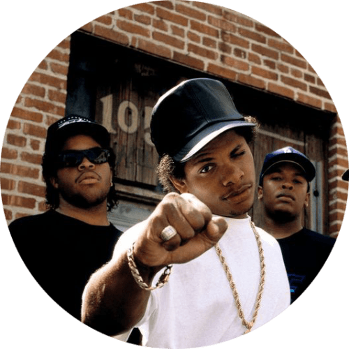 More 1990s Gangsta Rap logo