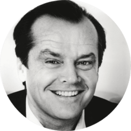 Legends of Film: Jack Nicholson logo