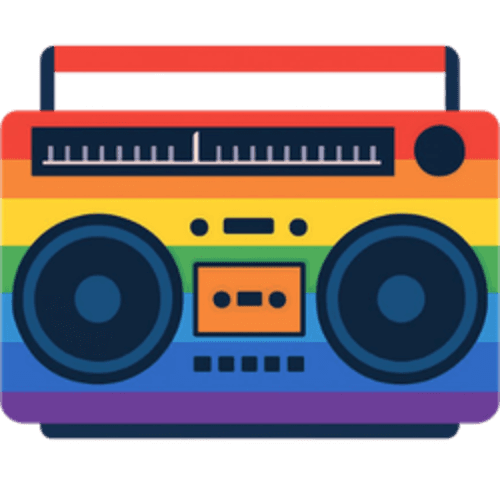 LGBTQ Music Icons logo