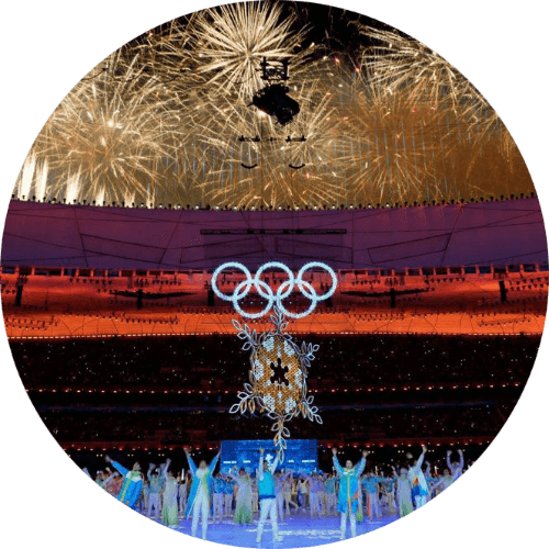 Olympic Host Cities logo