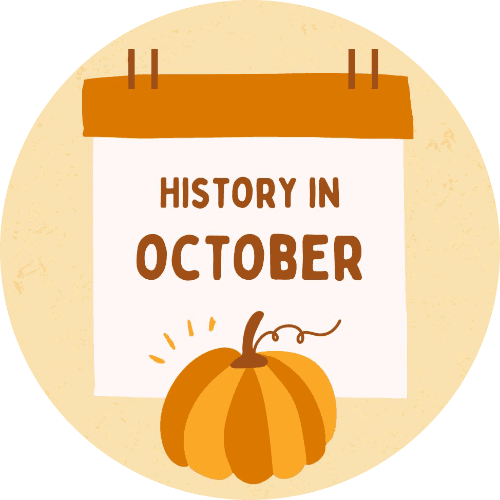 History in the Month of October logo