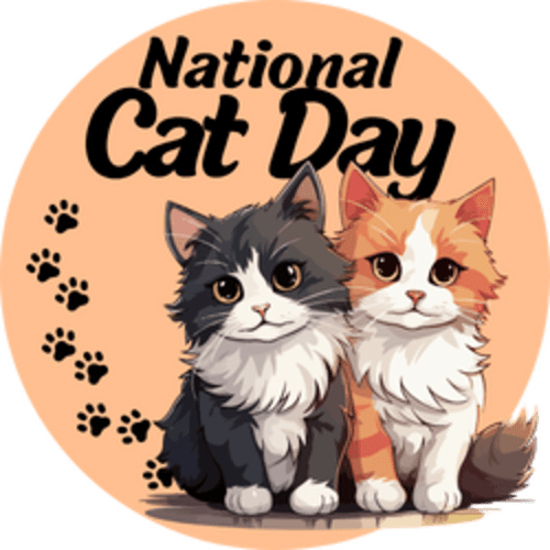 National Cat Day logo
