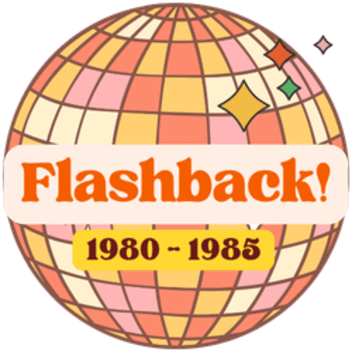 Flashback: 1980-1985 logo