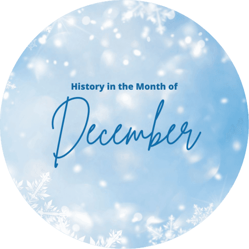 History in the Month of December logo