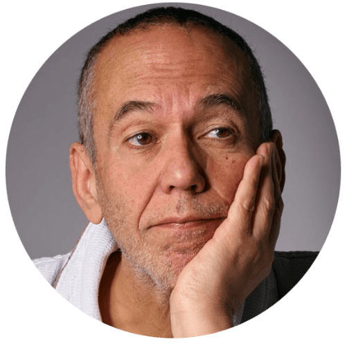 Gilbert Gottfried Tribute logo