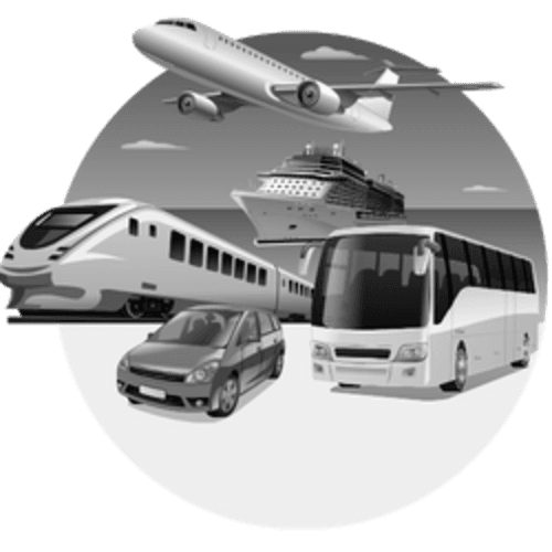 Planes, Trains & Automobiles logo
