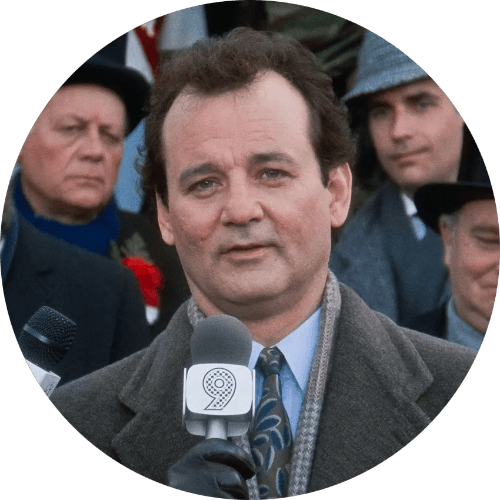 Legends of Film: Bill Murray logo