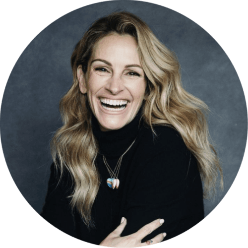 Legends of Film: Julia Roberts logo