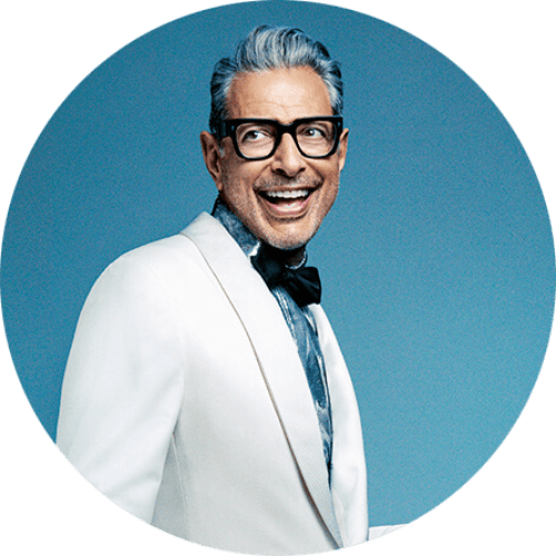 Legends of Film: Jeff Goldblum logo