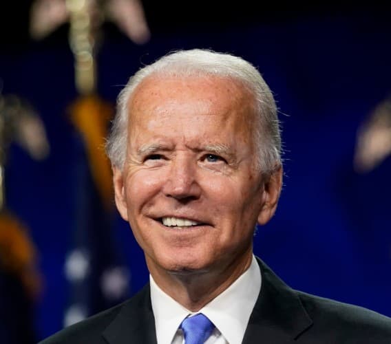 Election 2020: Joe Biden logo