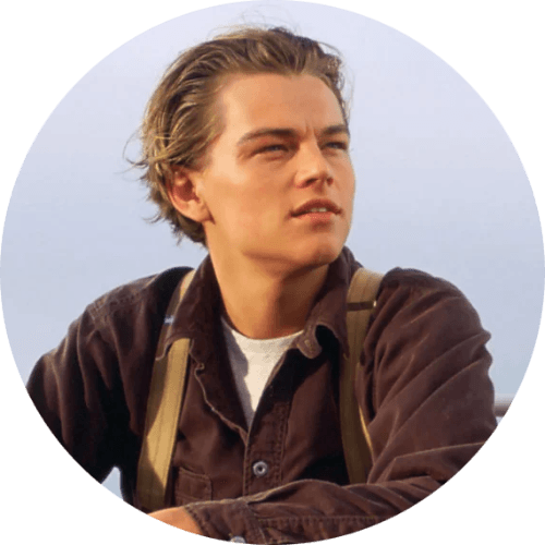 Legends of Film: Leonardo DiCaprio logo