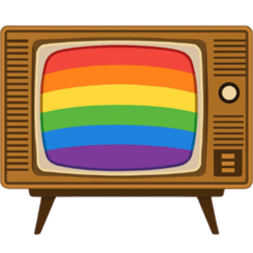 LGBTQ+ TV Icons logo