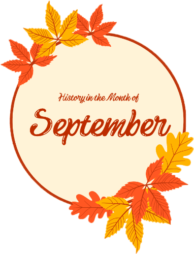 History in the Month of September logo