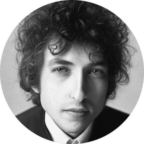 Legends of Music: Bob Dylan logo