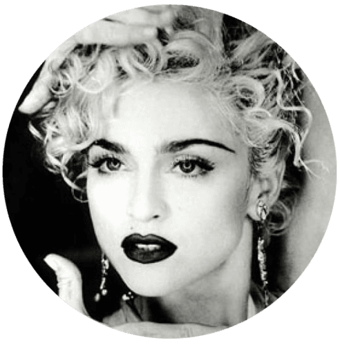 Legends of Music: Madonna logo