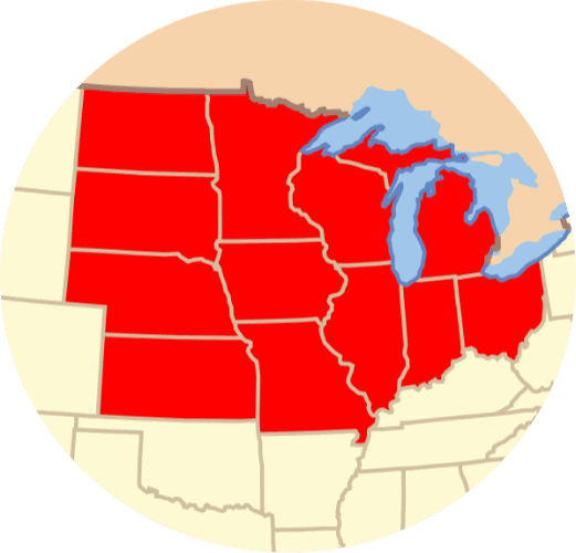 The Midwest logo