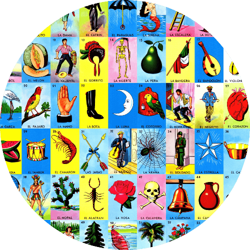Mexican Lotería Bingo logo