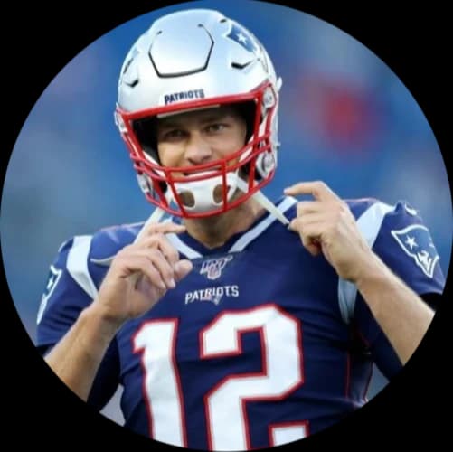 Tom Brady & The Patriots logo
