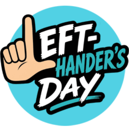 Left-Handers Day logo