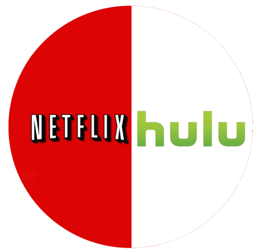 Hulu vs. Netflix 1 logo