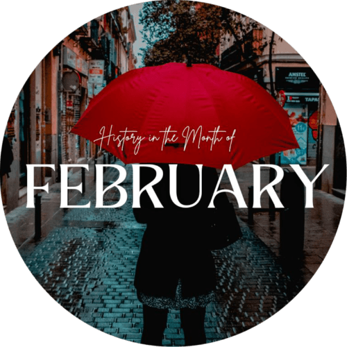 More History in the Month of February logo
