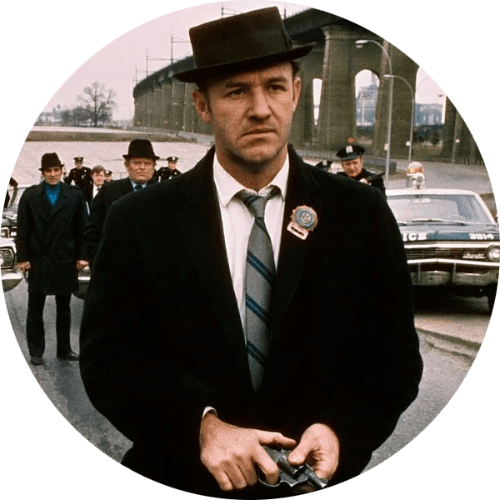 Legends of Film: Gene Hackman logo