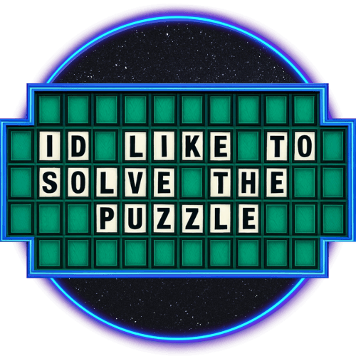 I'd Like To Solve The Puzzle logo