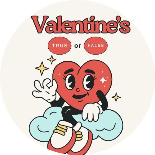 Valentine's True or False logo