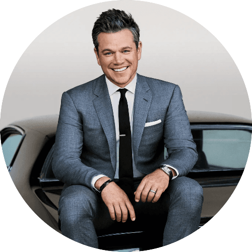 Legends of Film: Matt Damon logo