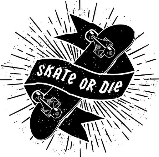 Skate or Trivia logo