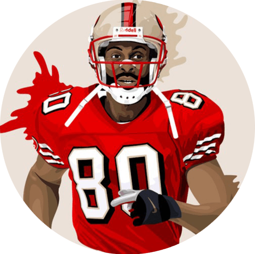 Legends of Sports: Jerry Rice logo
