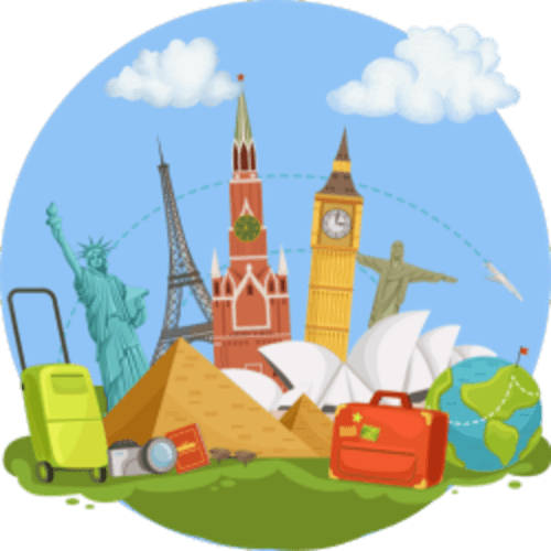 Famous Landmarks 3 logo