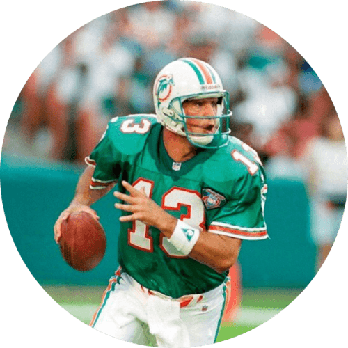 Legendary NFL Quarterbacks logo