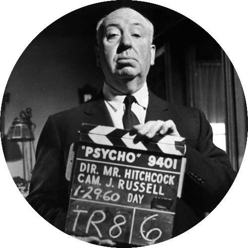 Legends of Film: Alfred Hitchcock logo